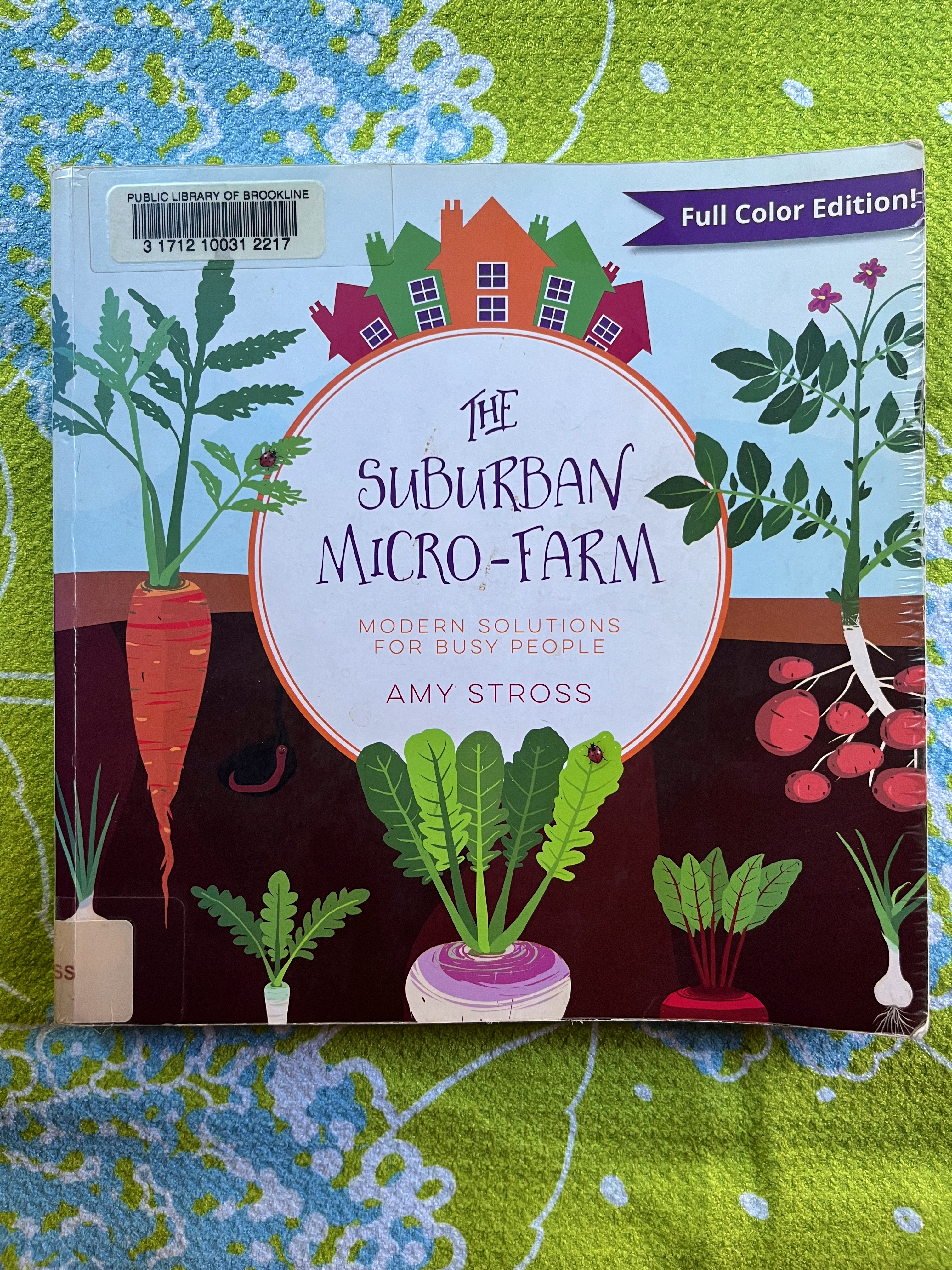 cover of the gardening book The Suburban Micro-Farm